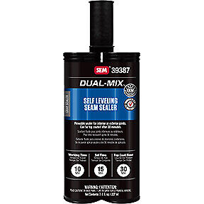 DUAL MIX SELF-LEVEL SEAM SEALER